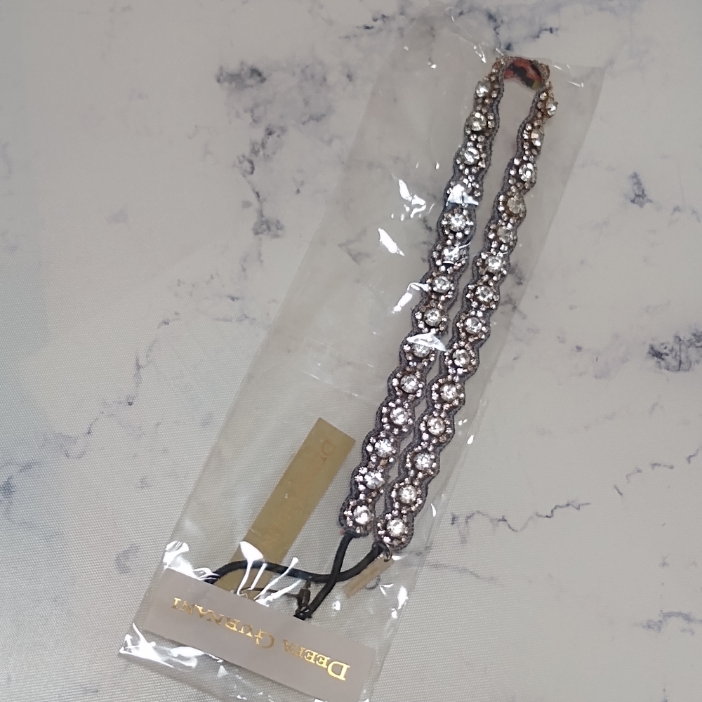 Deepa Guarani Flower Crystal Headband